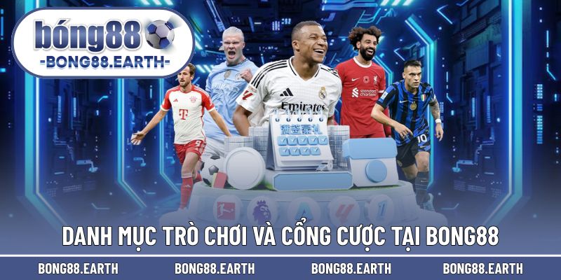 Các hạng mục giải trí đang được đầu tư tại BONG88