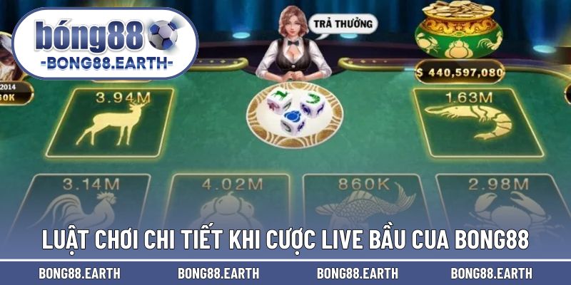 Luật tham gia không khó trong từng trải nghiệm bầu cua