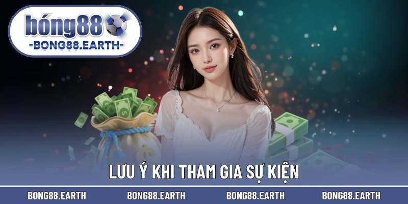 Lưu ý khi tham gia sự kiện